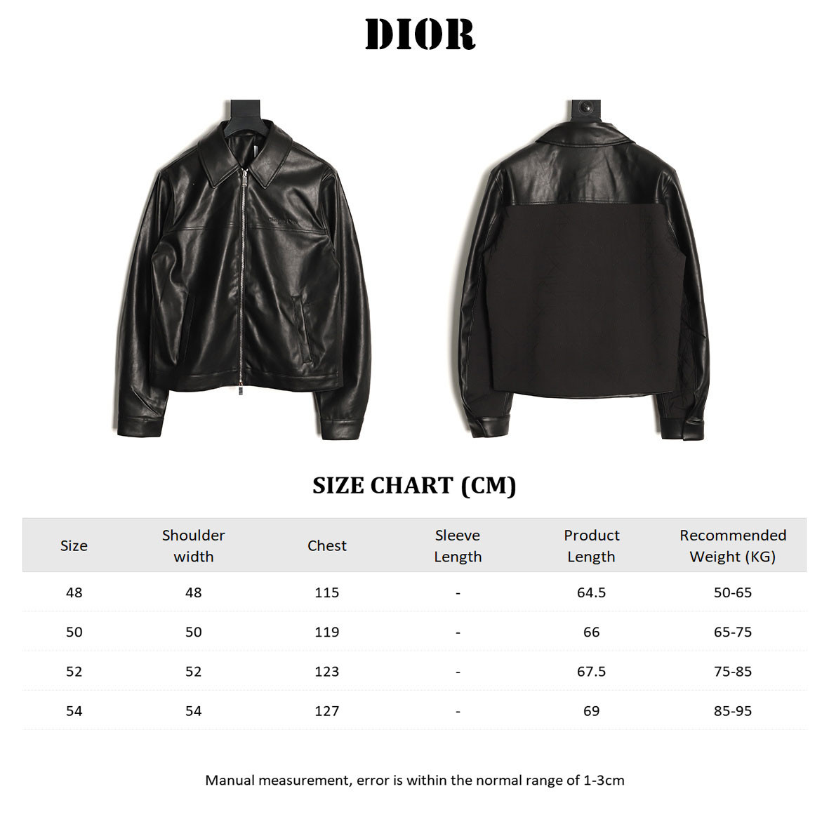 D*or leather jacket