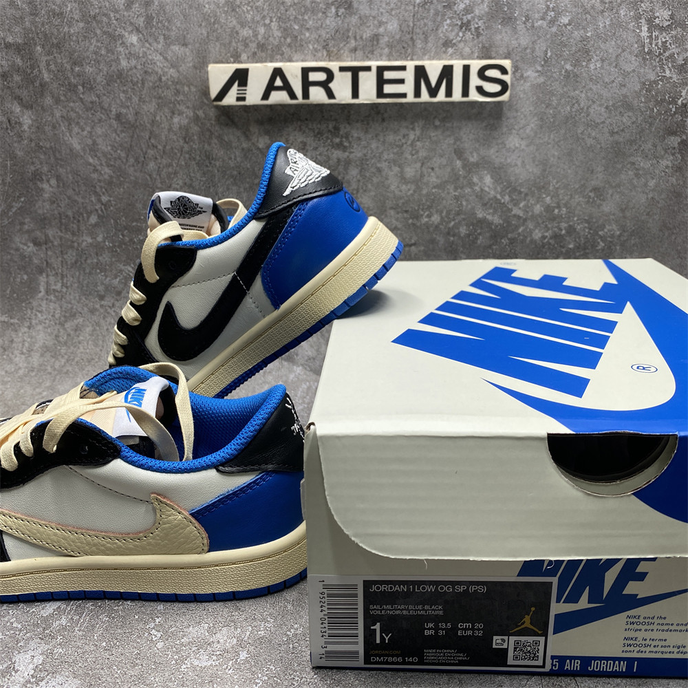 Nike Fragment Design x Travis Scott x Air Jordan 1 Retro Low PS