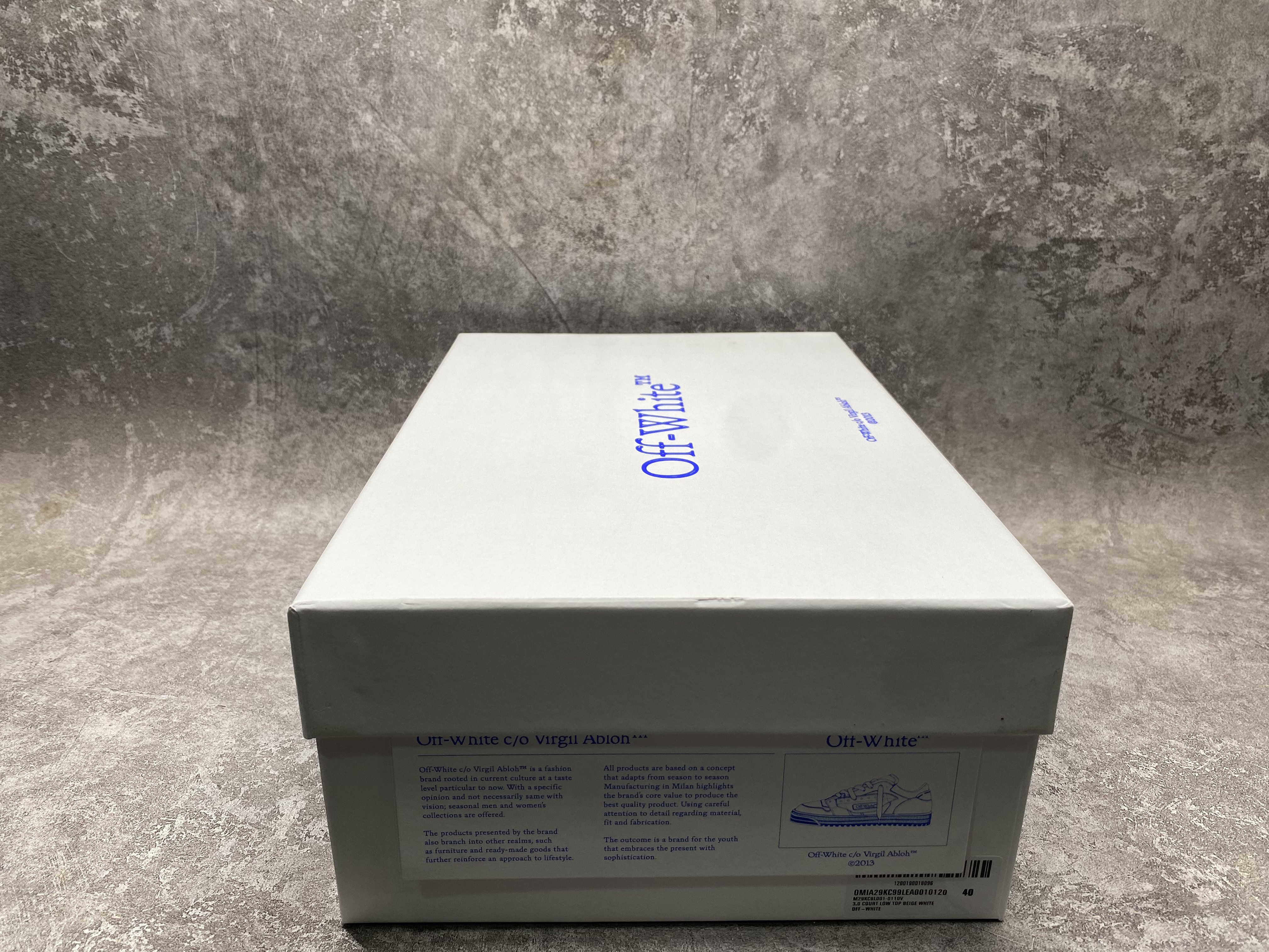 UA Off-White 3.0 Court Low Top Sneakers