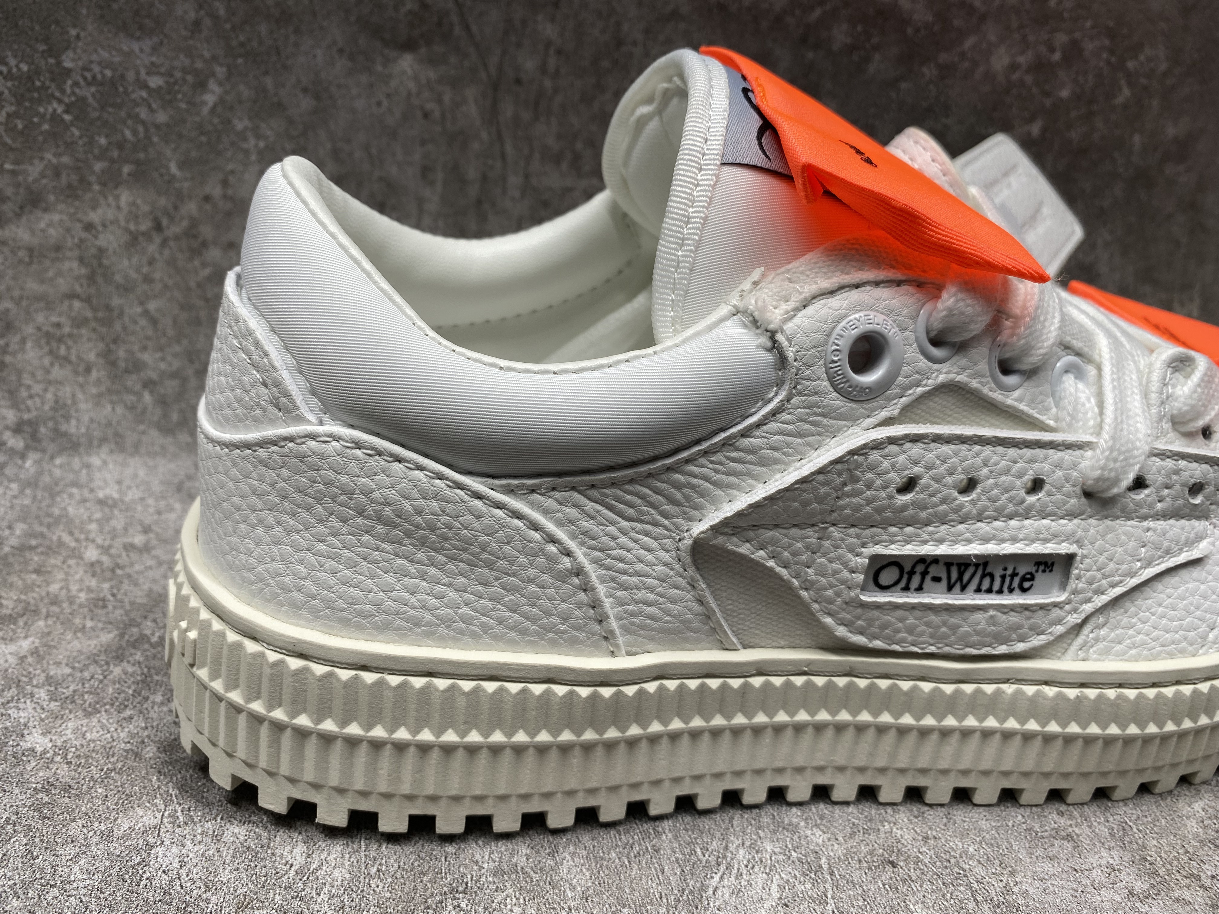 UA Off-White 3.0 Court Low Top Sneakers