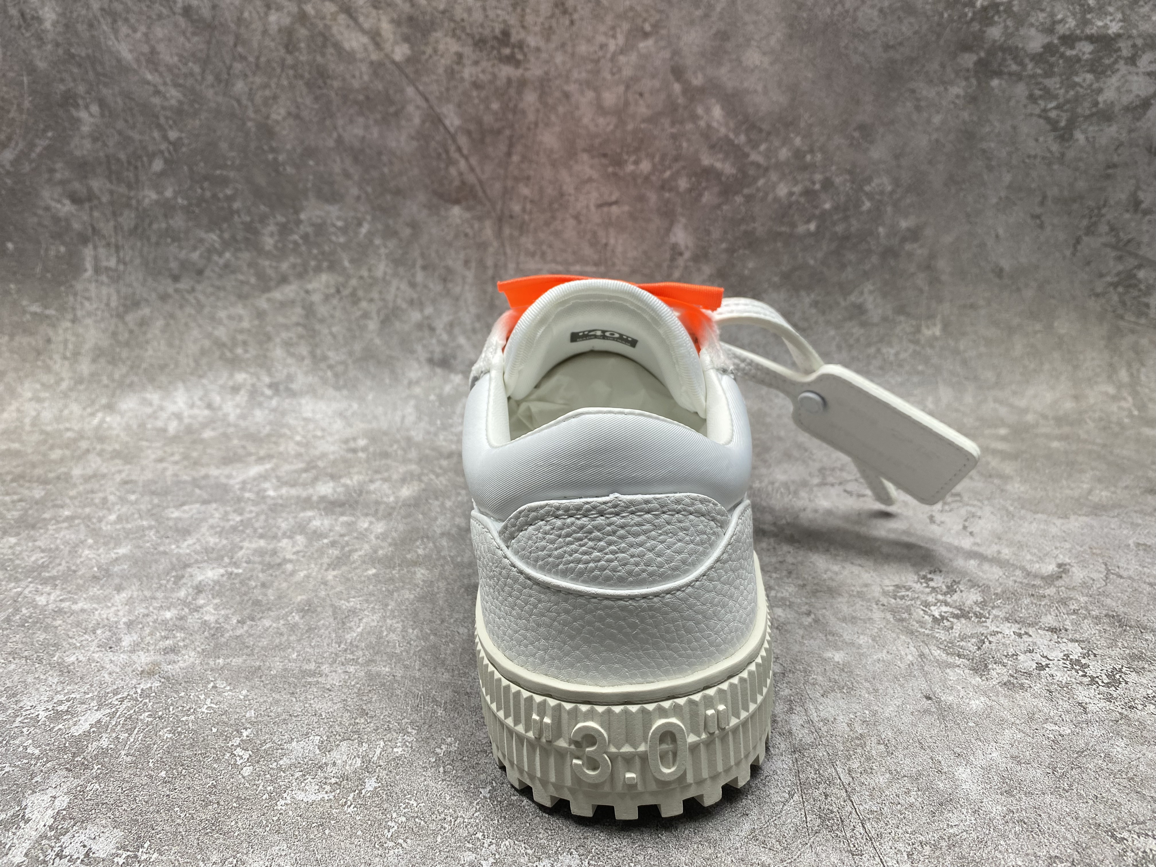 UA Off-White 3.0 Court Low Top Sneakers