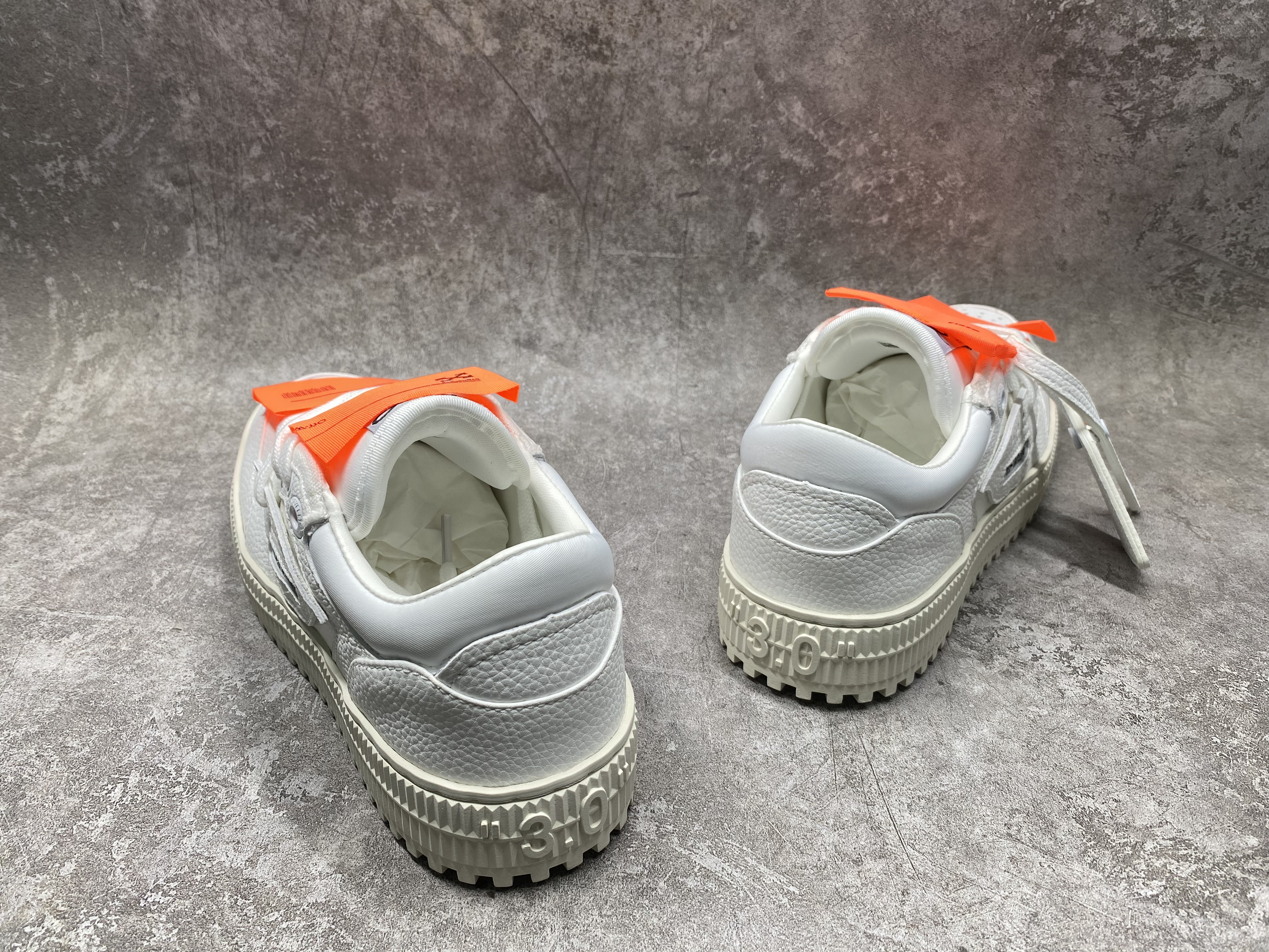 UA Off-White 3.0 Court Low Top Sneakers