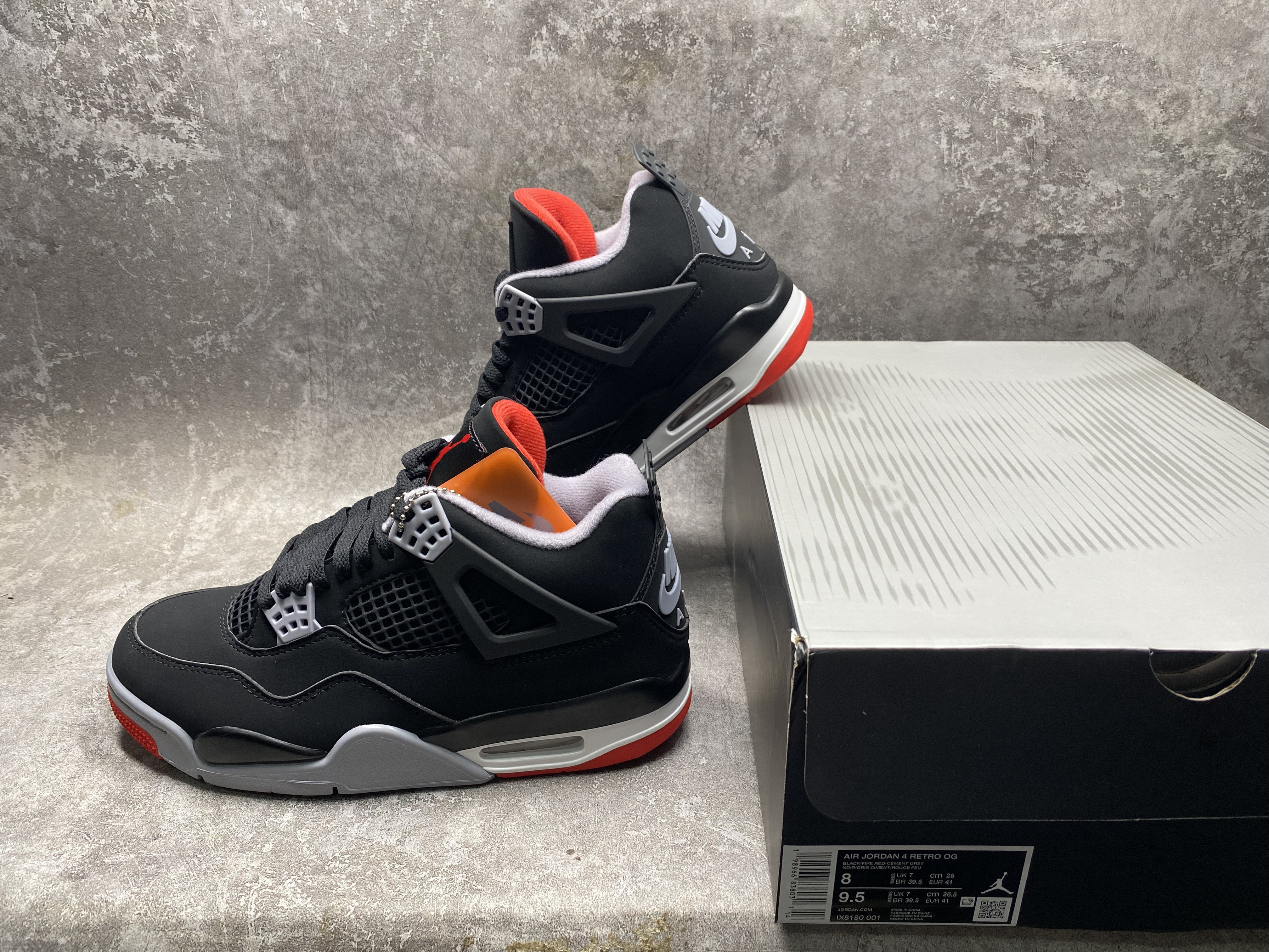 UA Air Jordan 4 Retro OG Bred (2026)