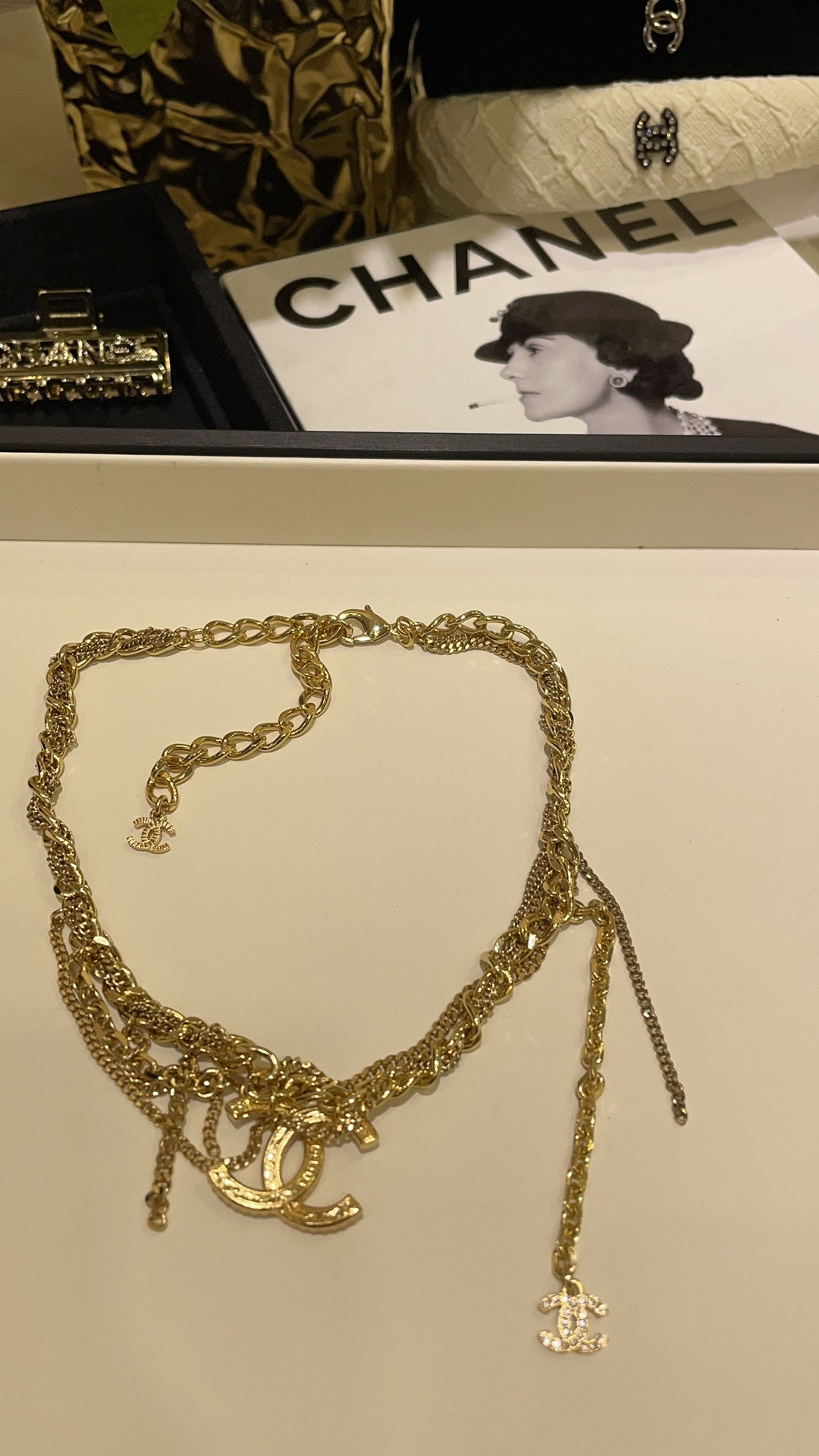Ch*el necklace