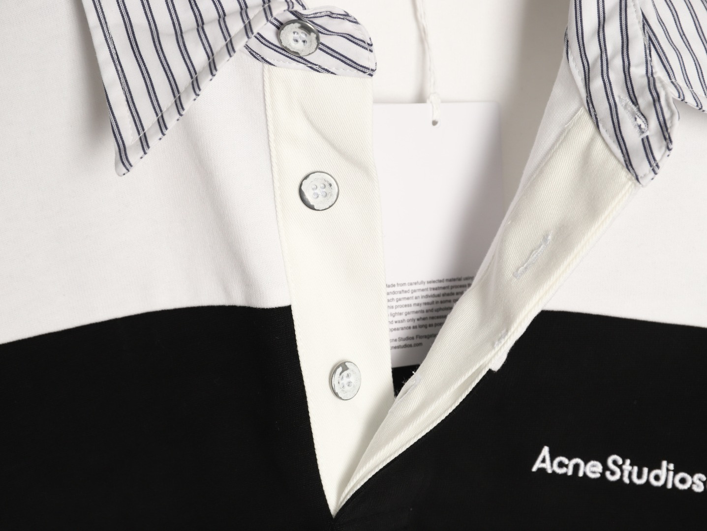 ACNE STUDIOS Long-sleeved Polo Shirt