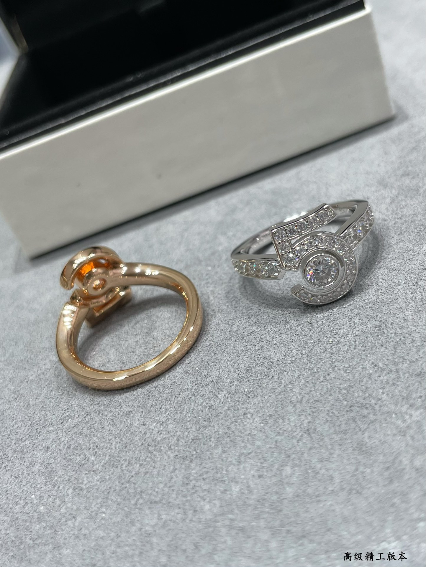 ch*el 5-word full Di*m*nd ring