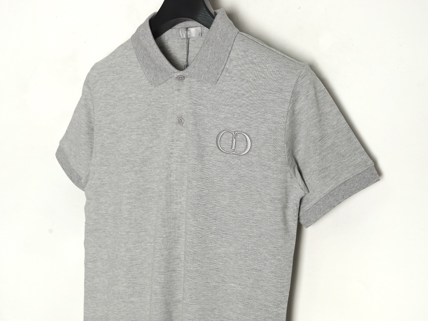 D*or 22ss short-sleeved polo shirt
