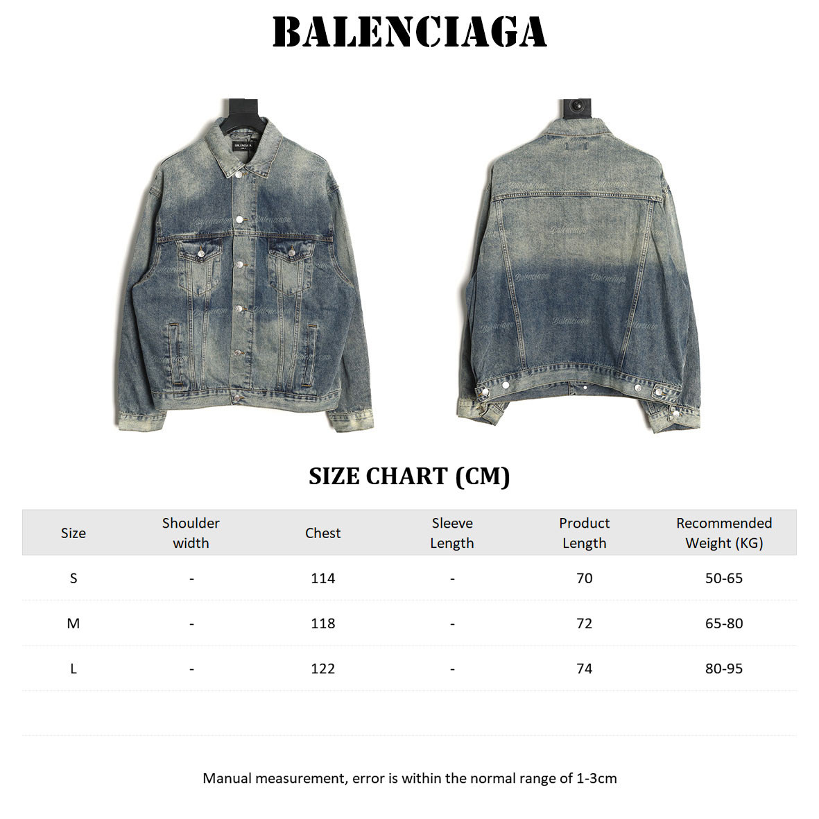 ba*len*cia*ga De*1m coats