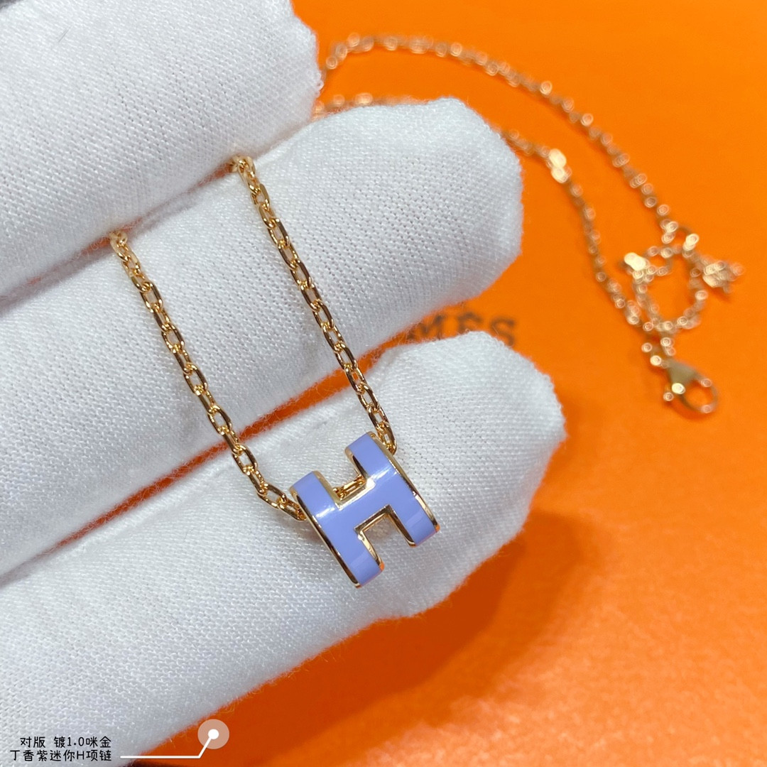 Hermès Mini H Linglong Necklace