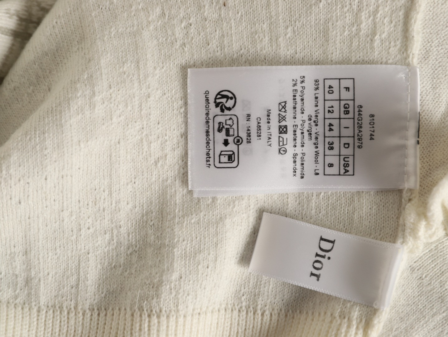 D*or oblique knitting cardigan