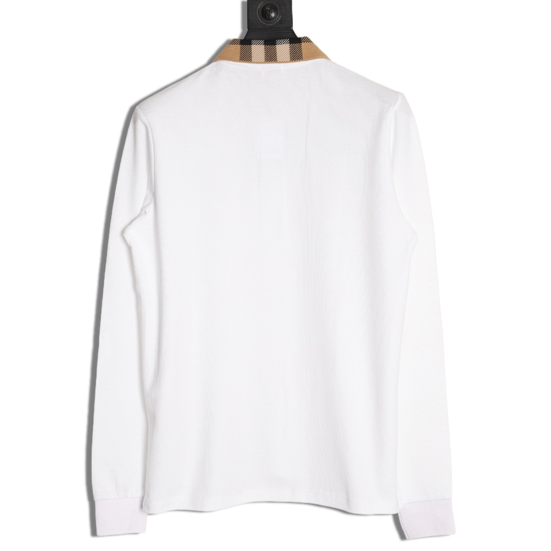 B**rry long-sleeved polo shirt