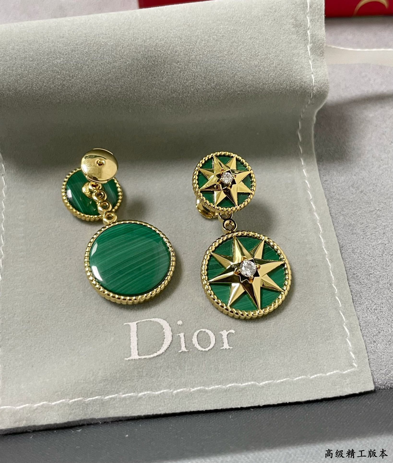 D*or rose des vents earrings
