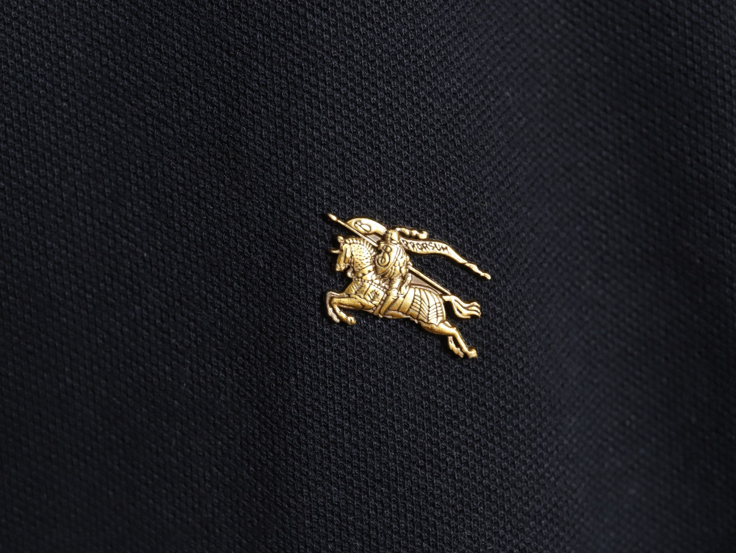 B**rry short-sleeved polo shirt dark blue