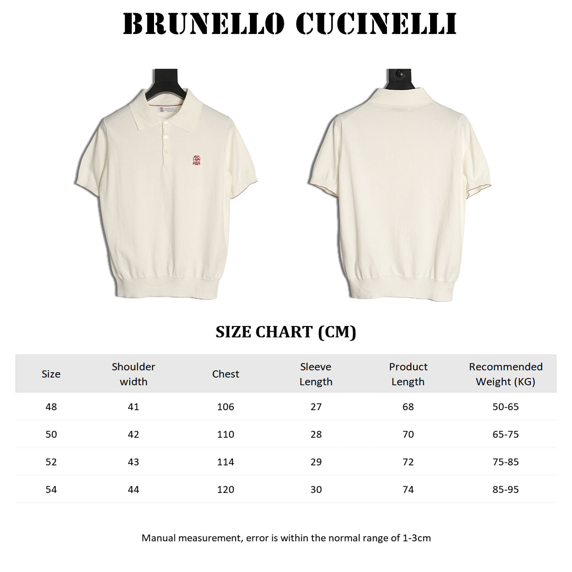 BRUNELLO CUCINELLI BC 26SS Short-sleeved Polo shirt