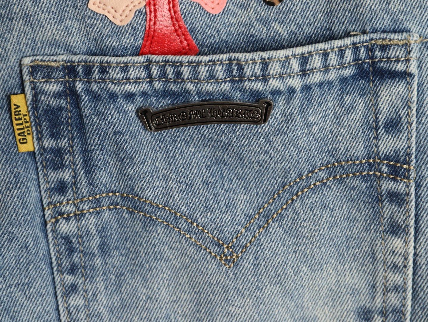 Ch**me He**ts x gallery dept jeans