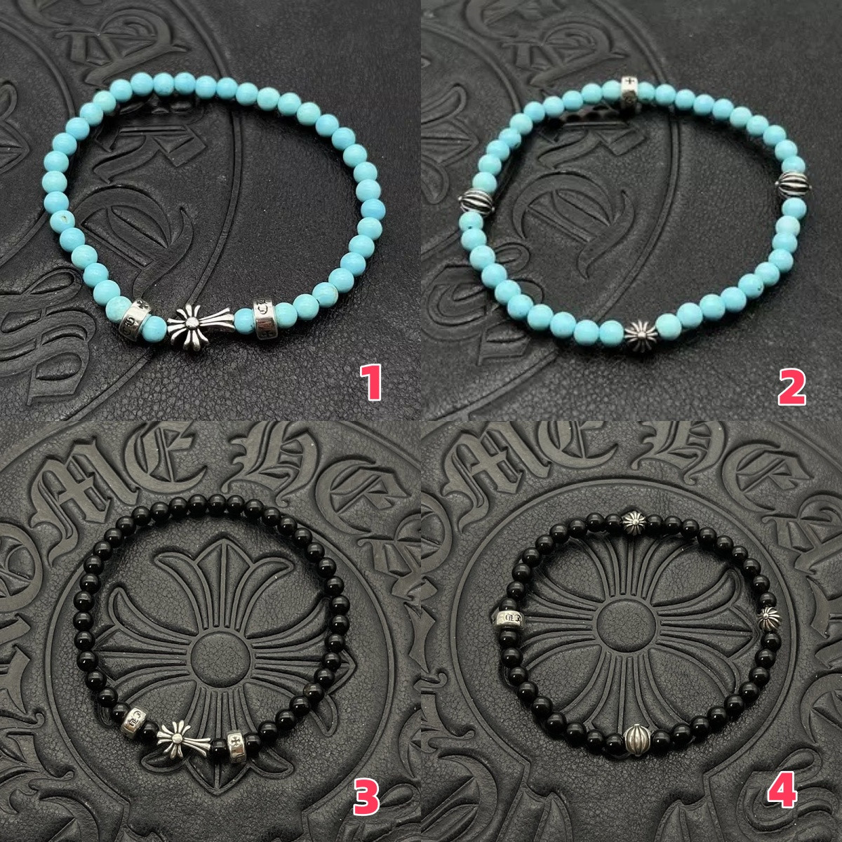 Ch**me He**ts 4mm bracelet