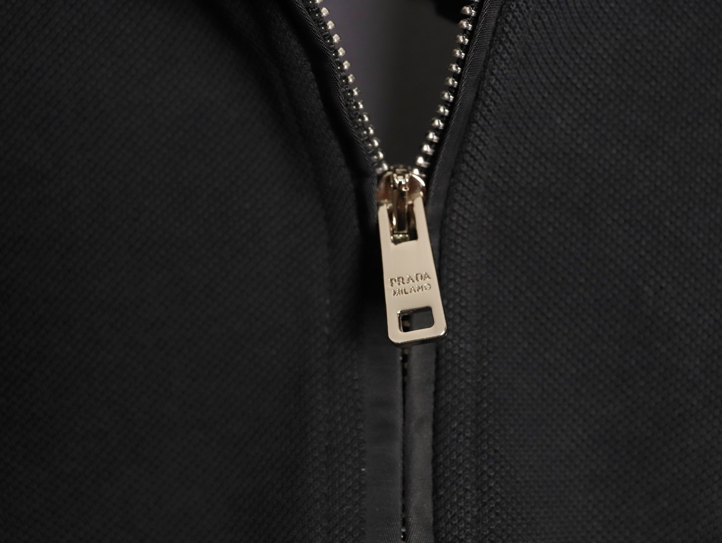 Pra*a long-sleeved polo shirt