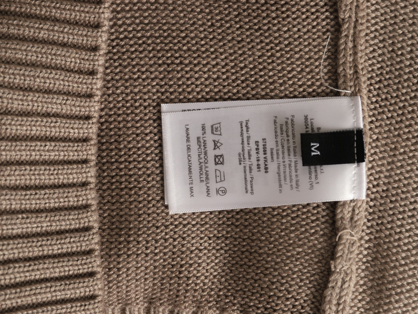 bo*te*ga Ve*ne*ta knitting long-sleeved polo shirt
