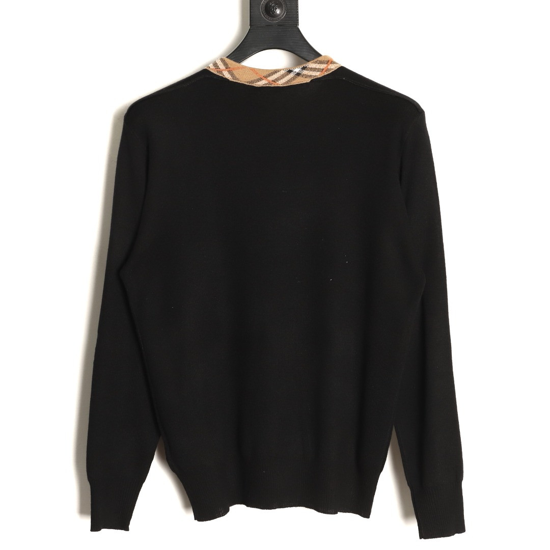 B**rry knitting sweaters black