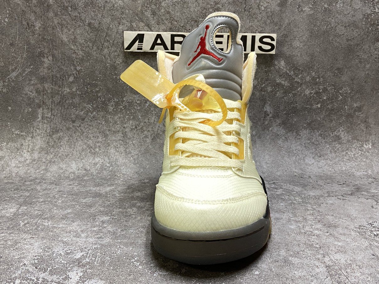 Air Jordan 5 Retro OFF-WHITE Sail