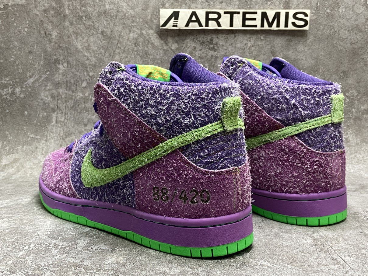 Nike SB Dunk High 420 Reverse Skunk (Special Box)