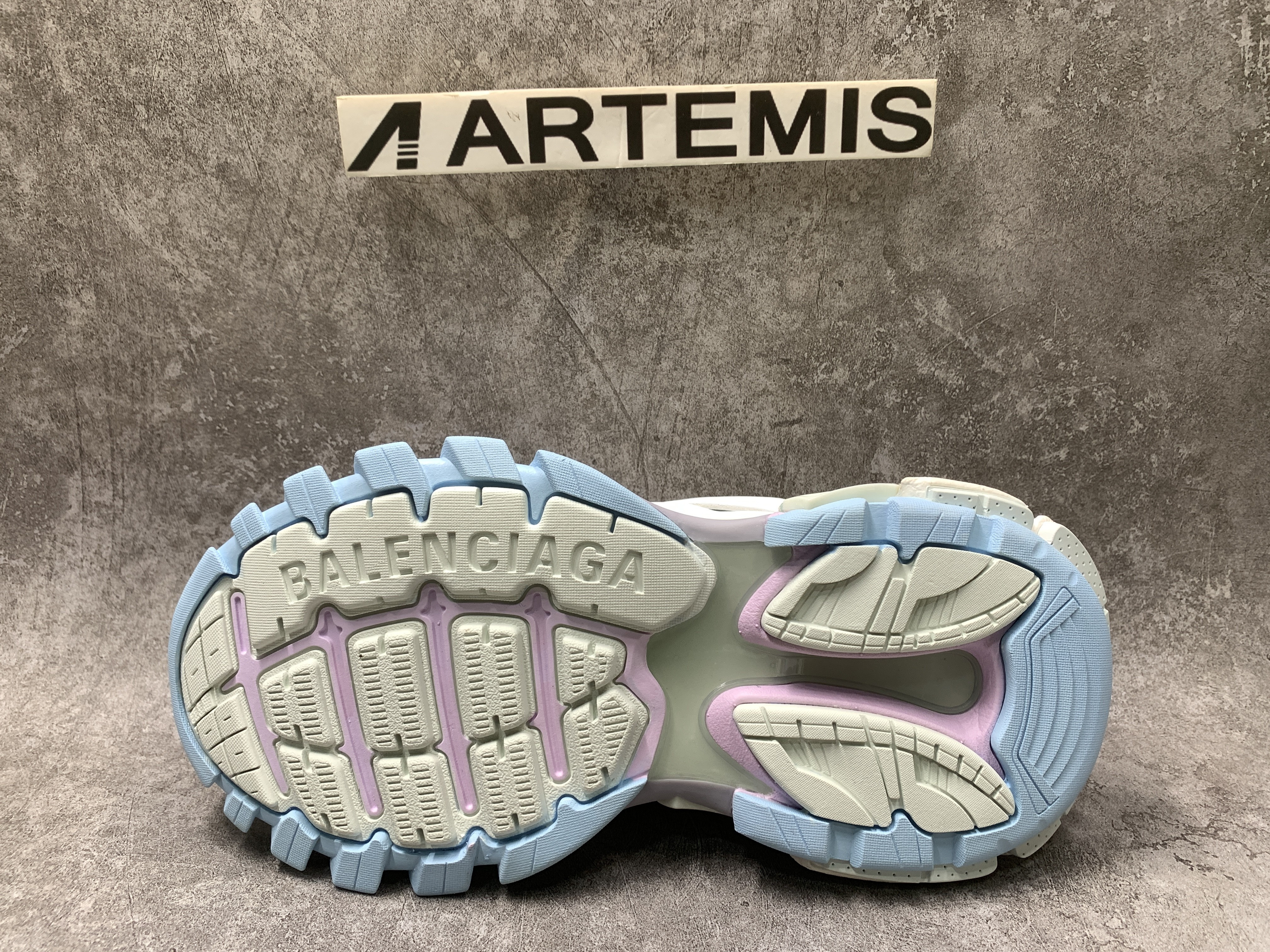 Balenciga Track Mule Pastel