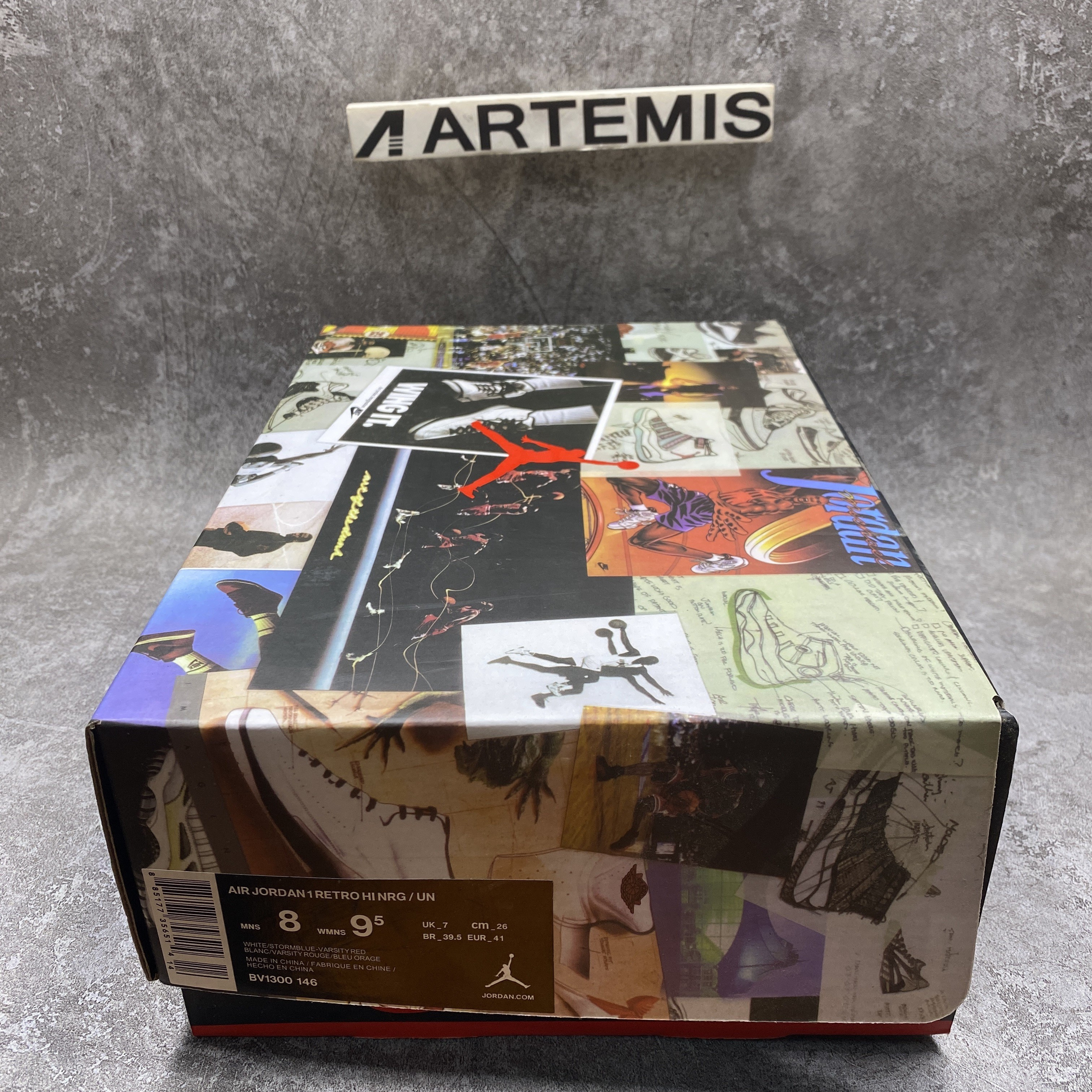 Air Jordan 1 Retro High Union Los Angeles Blue Toe