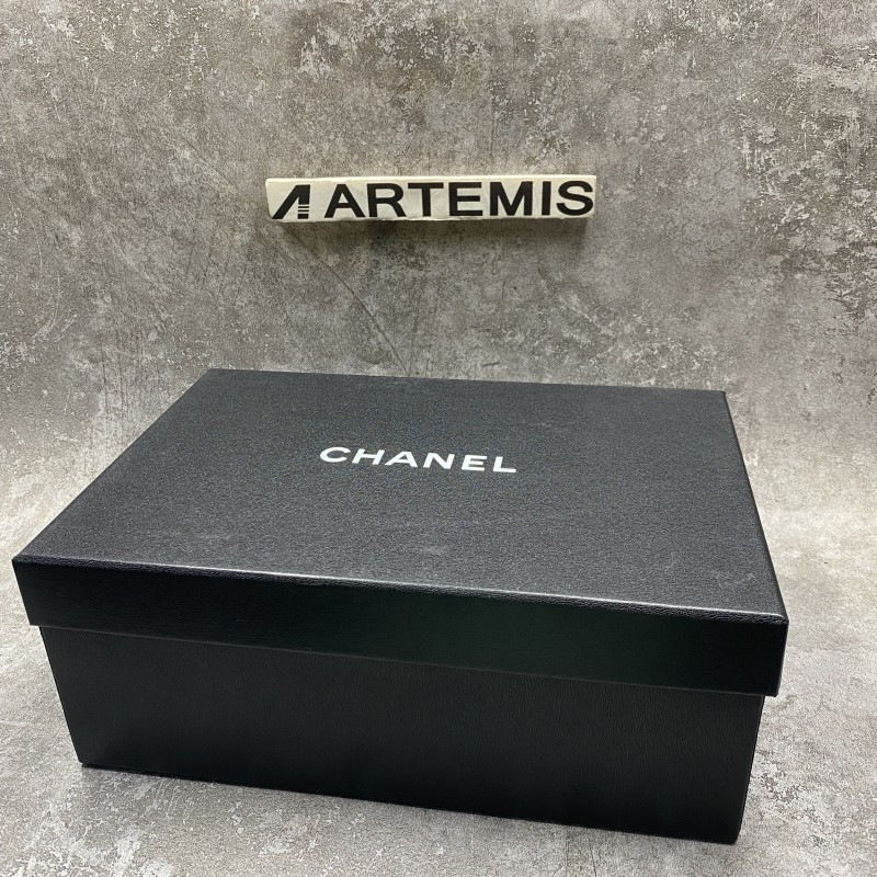 Ch*el white ivory cc sneakers