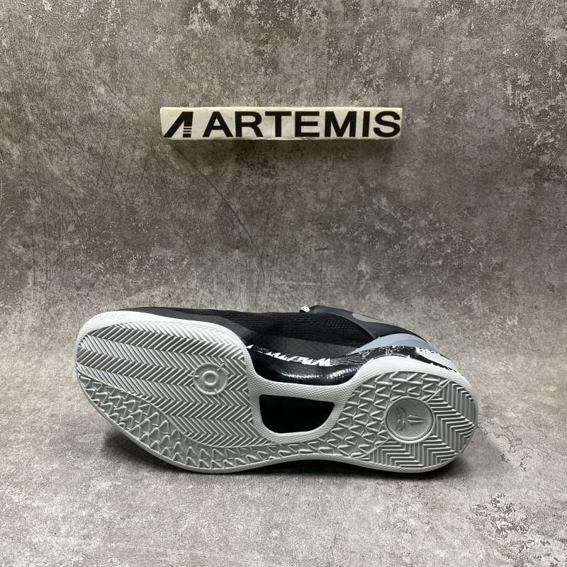 Nike Kobe 8 System Philippines Black Silver