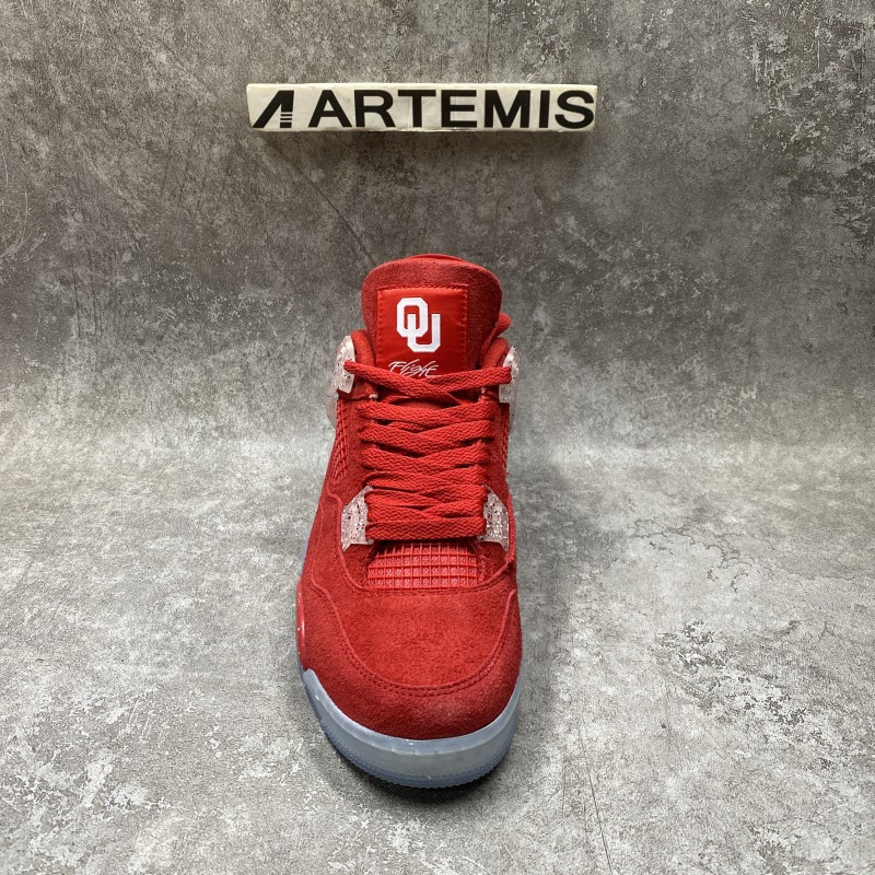 Air Jordan 4 Retro Oklahoma Sooners PE