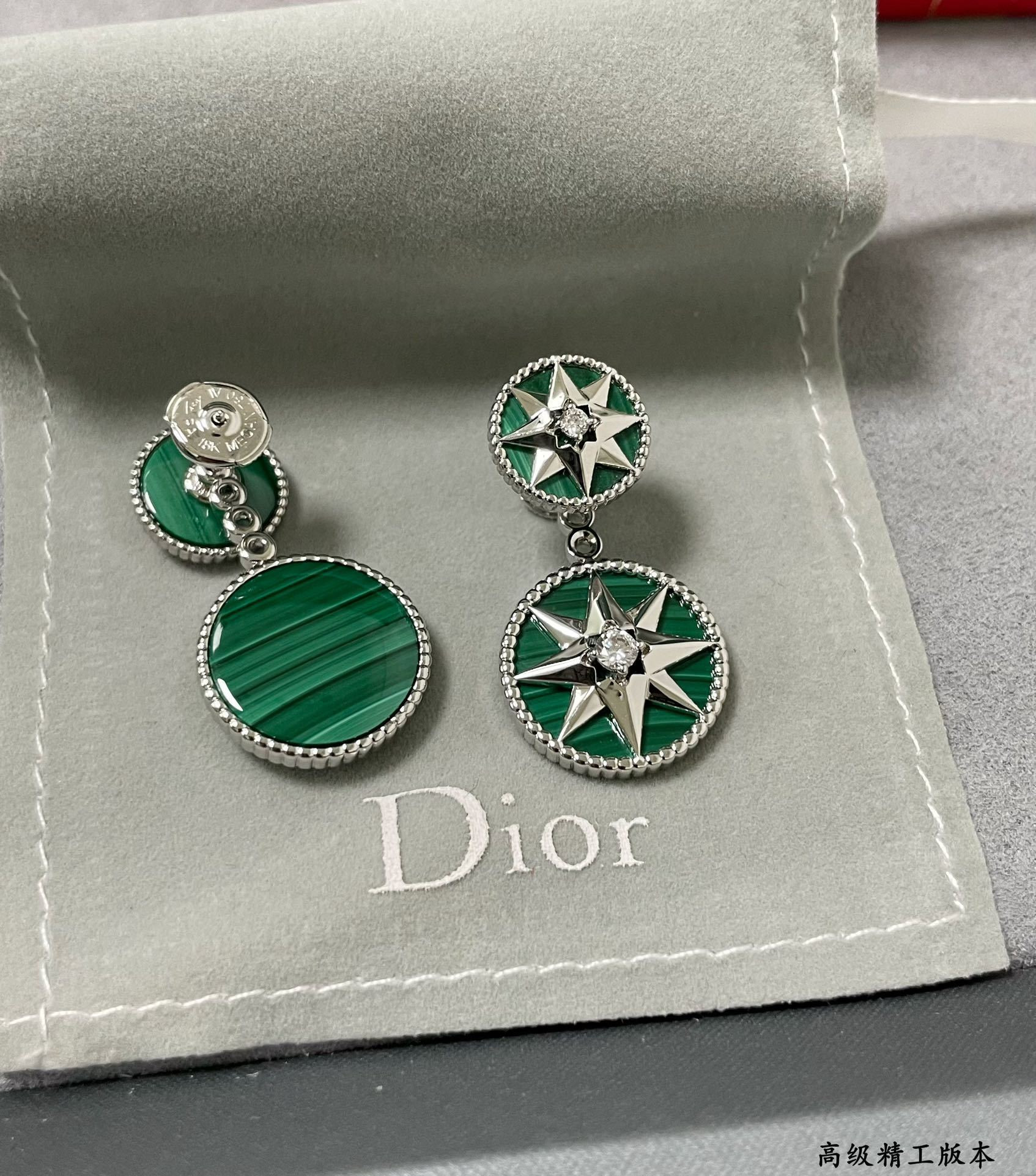 D*or rose des vents earrings