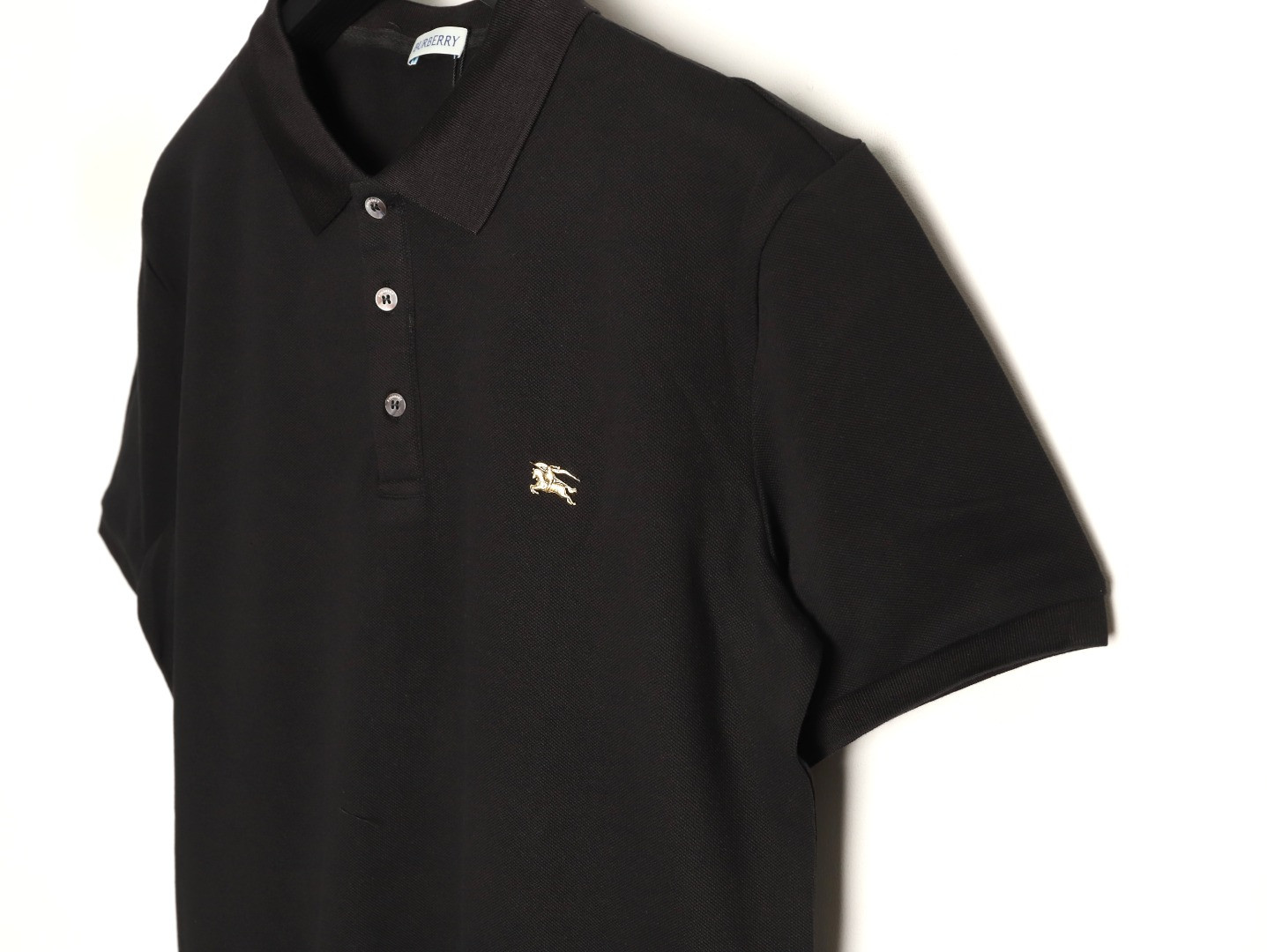 B**rry short-sleeved polo shirt black