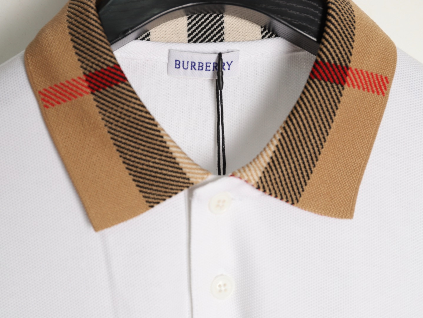B**rry long-sleeved polo shirt