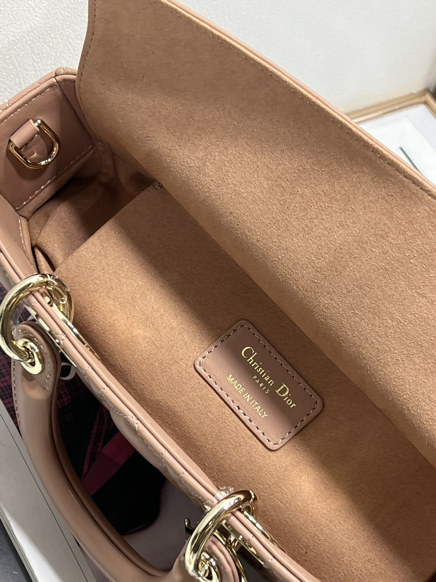 D*or lady d-joy bag medium dark pink 26 x 13.5 x 5 cm