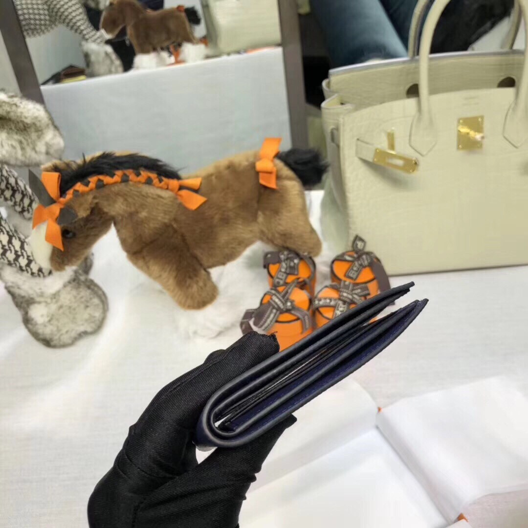 Hermès Poker Compact Wallet