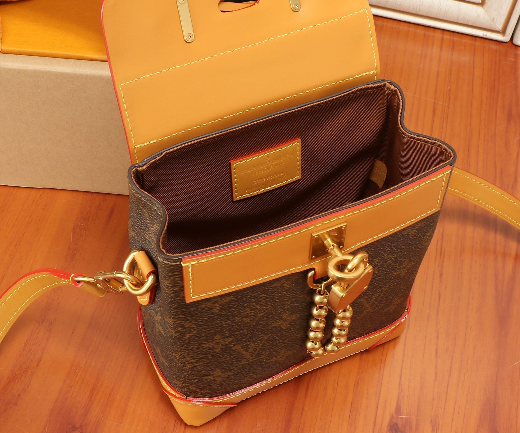 LV Steamer 15 Marque Déposée  M11630 16.5x20x8.5CM