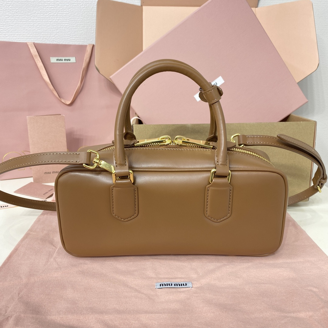 Miu Miu Arcadie leather bag  12x27x9cm