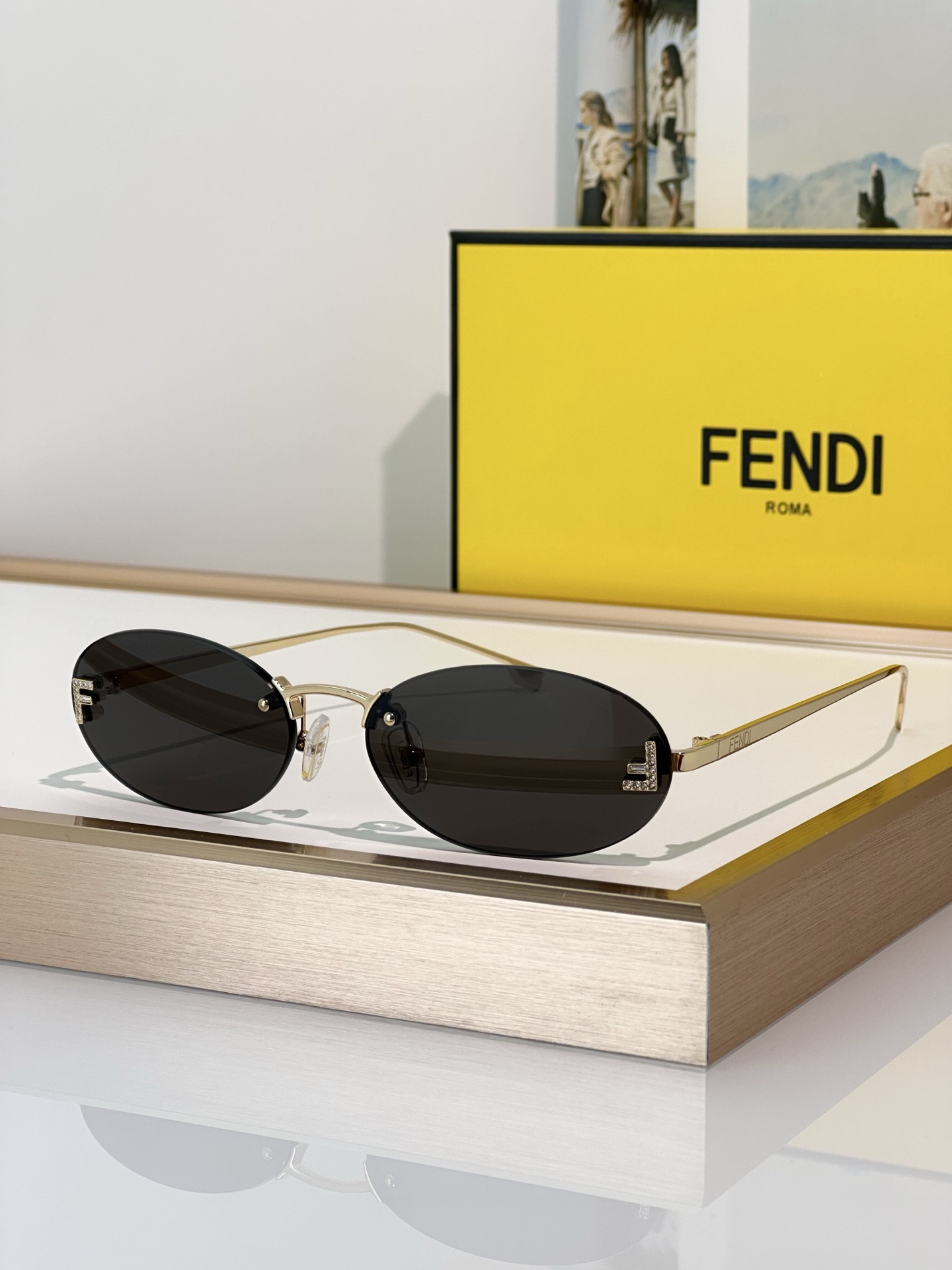 F**di glasses fe4075us