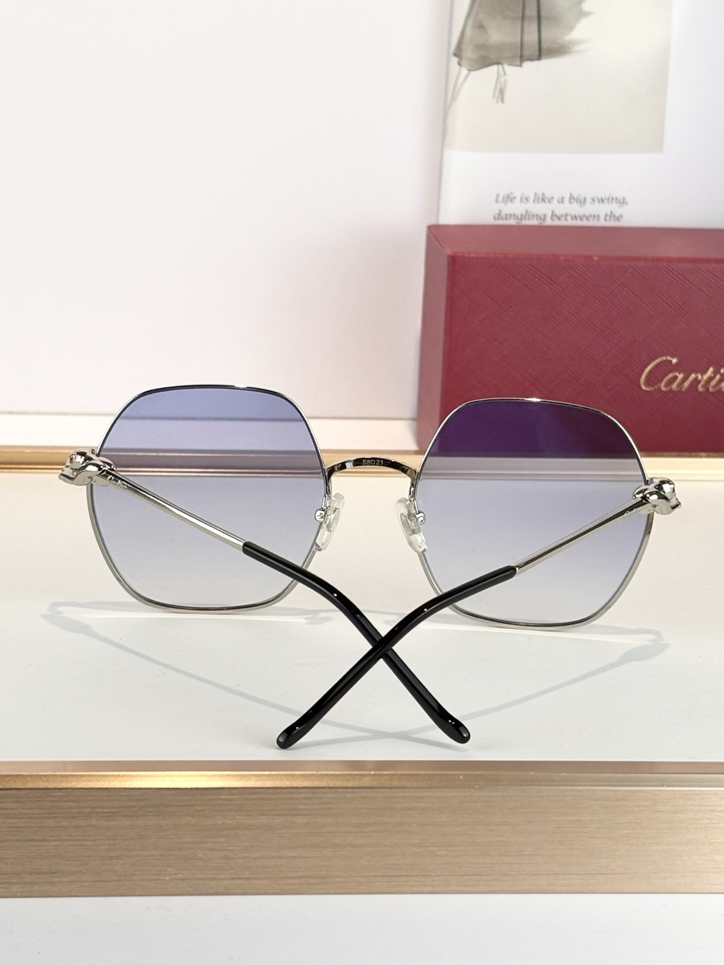 Ca*t*er glasses ct0267s 58-21-145