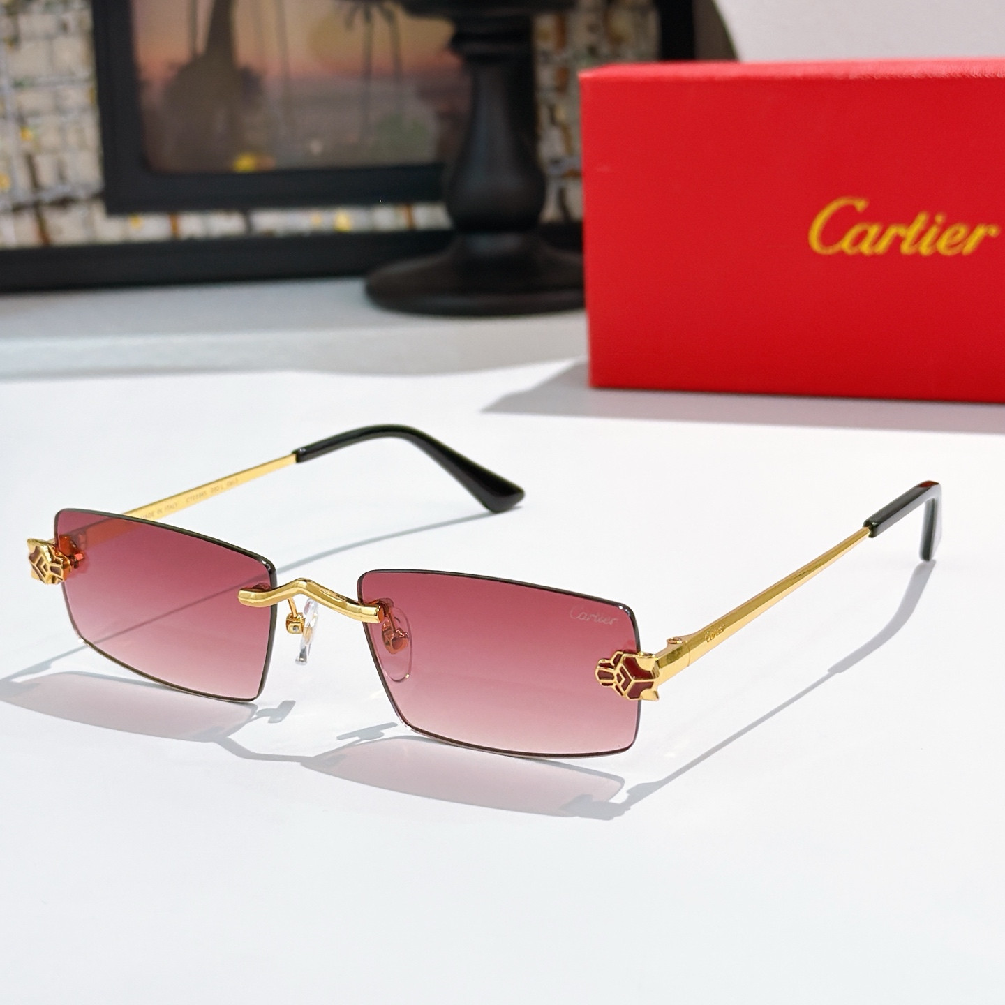 Ca*t*er glasses ct0598s 55-20-145