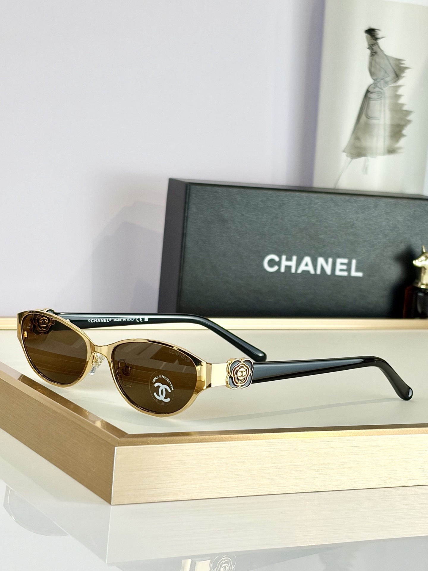 Ch*el glasses ch4166 55-18-138