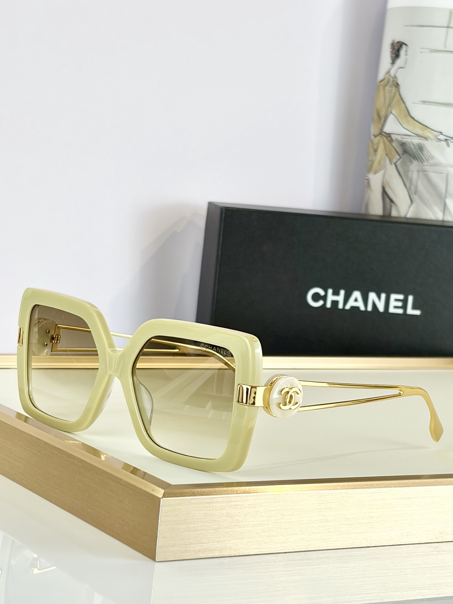 Ch*el glasses ch5512-h 56-18-145